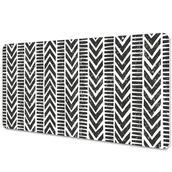 Podkładki na biurko - Mata na biurko Geometryczny wzór plemienny 90x45 cm - miniaturka - grafika 1
