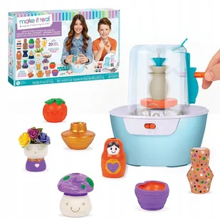 Zestaw GARNCARSKI Mini Studio DLA DZIECI CERAMIKA Glina Kreatywna ZABAWKA - Zabawki interaktywne dla dzieci Zestaw GARNCARSKI Mini Studio DLA DZIECI CERAMIKA Glina Kreatywna ZABAWKA - Zabawki interaktywne dla dzieci - miniaturka - grafika 1