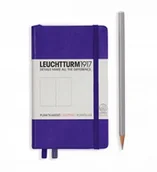 Pozostałe książki - LEUCHTTURM1917 346683 notatnik z kieszonką (A6), twarda okładka, 187 numerowanych stron, fioletowy, w kropki - miniaturka - grafika 1