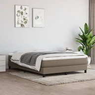 Materace - vidaXL vidaXL Materac kieszeniowy, kolor taupe, 140x200x20 cm, tkanina - miniaturka - grafika 1