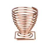 Pozostałe akcesoria do makijażu - IBRA IBRA Stojak Na Gąbeczkę Do Makijażu Złoty - miniaturka - grafika 1