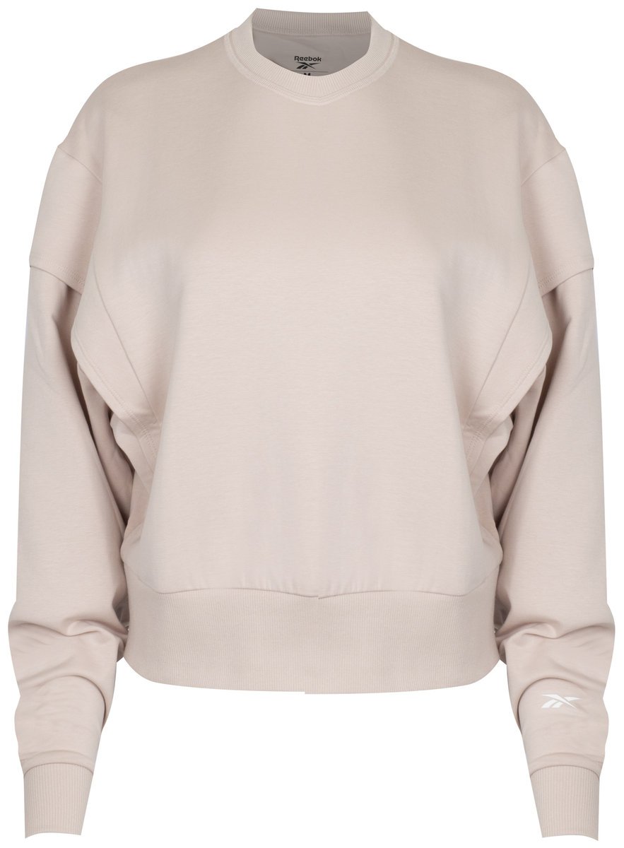 REEBOK - BLUZA DAMSKA TS DREAMBLEND CO MIDLAYER HT6101 bluza krótki fason