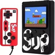 Konsola Game Box z padem retro 400 gier przenośna czarna KX6108 - Konsole i gry retro - miniaturka - grafika 1