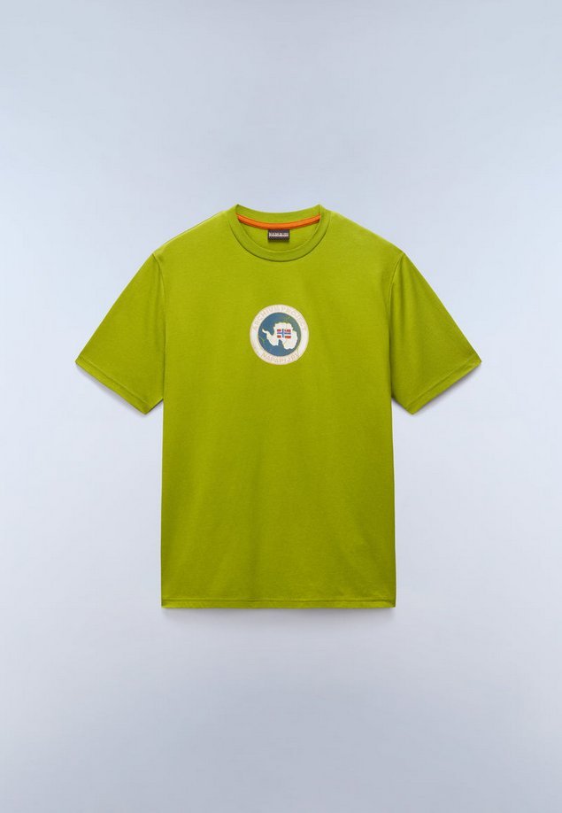 T-shirt męski napapijri phos golden altro