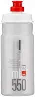 Shakery i bidony sportowe - Elite Bidon Jet Clear Red 550 ml - miniaturka - grafika 1