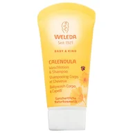 Kosmetyki kąpielowe dla dzieci - Weleda Baby and Child szampon i żel pod prysznic dla dzieci nagietek 20 ml - miniaturka - grafika 1