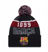 Czapki damskie - New Era Core Sport Knit Beanie FC Barcelona Hat 60846895 Granatowy One size - miniaturka - grafika 1