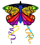 Zabawki i gry sportowe - Latwiec Mini Nylon 58x43cm Butterfly - miniaturka - grafika 1