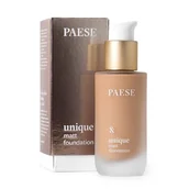 Podkłady do twarzy - PAESE Unique Matt Pielęgnujący podkład matujący 608C Golden beige 30ml 46071-uniw - miniaturka - grafika 1