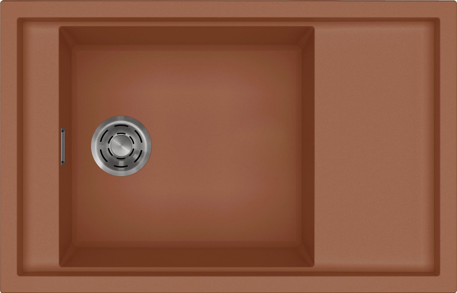 ELLECI Zlew SINTESI 305 clay (K83) KERATEK (LKS31083)