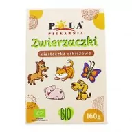 Ciastka - Piekarnia Pola Ciastka kruche orkiszowe zwierzaczki 160 g - miniaturka - grafika 1