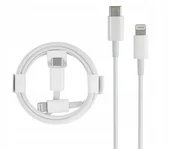 Kable USB - Kabel USB typ C - Apple Lightning 1m USB-C Szybkie Ładowanie IPhona 100cm - miniaturka - grafika 1