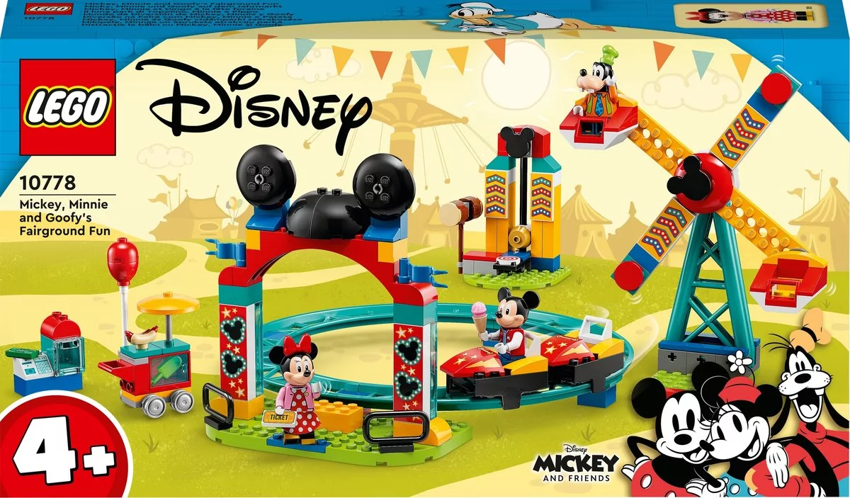 LEGO Disney Miki Minnie i Goofy w wesołym miasteczku 10778