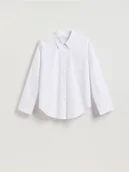 Koszule damskie - Reserved - Bawełniana koszula - biały - miniaturka - grafika 1