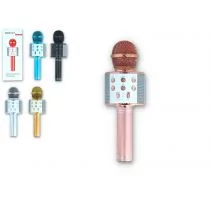 GAZELO Mikrofon Karaoke bezprzewodowy Z6296 - Instrumenty muzyczne dla dzieci - miniaturka - grafika 1