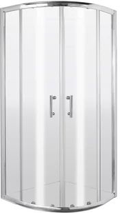 Jasmin Plus Kabina prysznicowa półokrągła 80x80 cm KTJ_052P - Kabiny prysznicowe - miniaturka - grafika 1