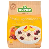 Płatki śniadaniowe i musli - Kupiec Płatki jęczmienne błyskawiczne 400g - miniaturka - grafika 1
