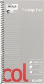Zeszyty szkolne - Bantex COL zeszyt studencki 148X295 w linię niestrukturalny - miniaturka - grafika 1
