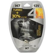Żarówki samochodowe - Żarówka samochodowa H7 12V TURBO +30% 4CAR - miniaturka - grafika 1