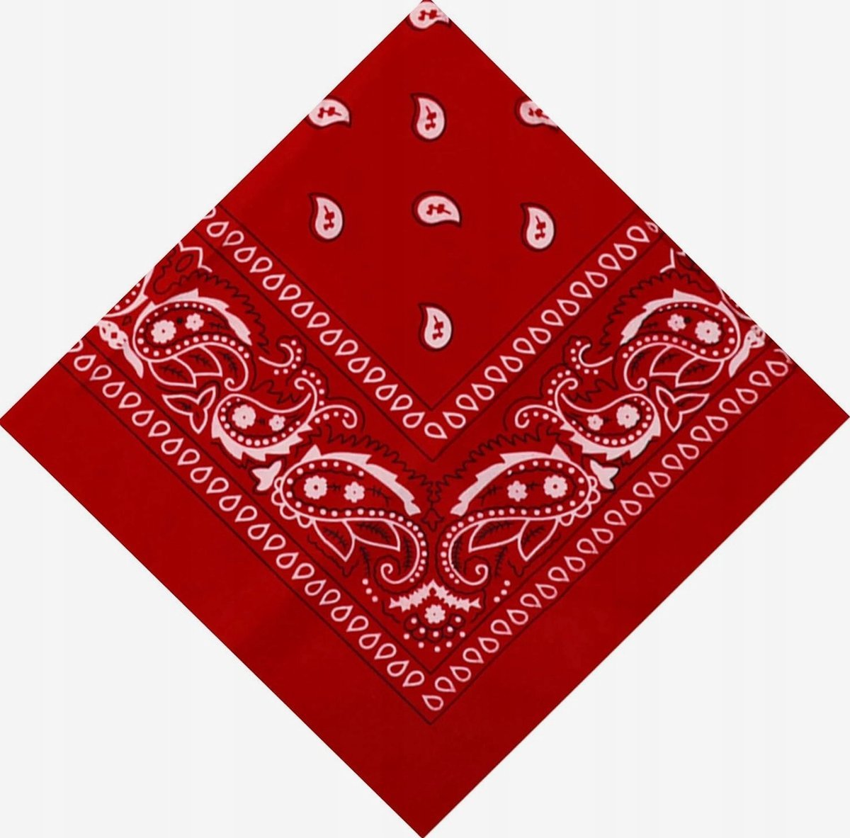 BANDANA 55X55CM CHUSTA SZAL OPASKA WZÓR PAISLEY UNISEX