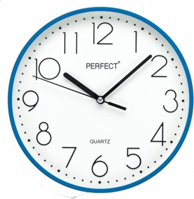Perfect Zegar ścienny Perfect FX-5814 Blue 22 cm