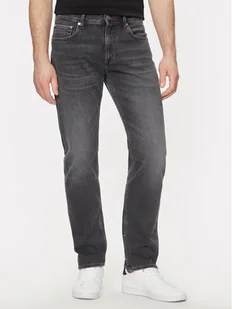 Tommy Hilfiger Jeansy Merceer MW0MW35171 Szary Straight Fit - Spodnie męskie - miniaturka - grafika 1