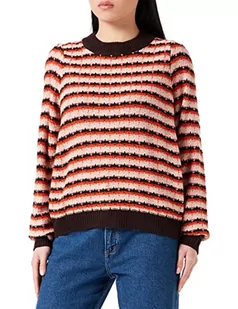 ICHI Sweter damski IHMILOTTE LS2, 200681/Multi Color, XS - Swetry damskie - miniaturka - grafika 1