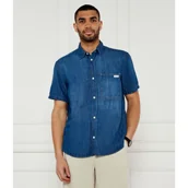 Koszule męskie - Calvin Klein Jeans Koszula | Regular Fit - miniaturka - grafika 1