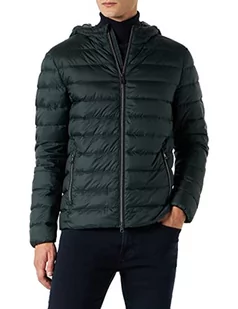 Geox Męska kurtka M Dereck Down Coat, Light Scarab, 60 - Kurtki męskie - miniaturka - grafika 1