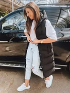 Kamizelki damskie - Kamizelka damska pikowana ELLA czarna Dstreet TY3030-XL - miniaturka - grafika 1