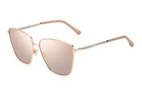 Okulary JIMMY CHOO LAVI-S-BKU2S. Okulary przeciwsłoneczne, Kolor różowy. Kobieta. - Okulary przeciwsłoneczne - miniaturka - grafika 1