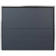 Bramy garażowe - Brama garażowa segmentowa z napędem Nobla Antracyt 2500x2125 mm 7016 SILKL Wiśniowski - miniaturka - grafika 1