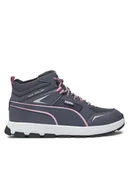 Buty dla chłopców - Puma Sneakersy Evolve Trail Jr 397644 03 Szary - miniaturka - grafika 1