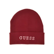 Czapki damskie - Damska Czapka zimowa GUESS HAT AW9251WOL01-WBY – Czerwony - miniaturka - grafika 1