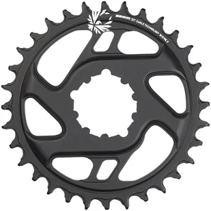 Sram 11.6218.030.280 zębatka 2 X-Sync Eagle Boost 12-f.34 NP, czarna, aluminiowa, 3 MM, DM offsetowego (1 sztuki) 11.6218.030.280 - Akcesoria rowerowe - miniaturka - grafika 1