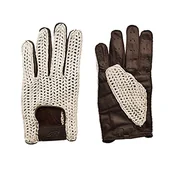 Rękawice motocyklowe - Simoni Racing GV2M rękawice samochodowe z miękkiej skóry naturalnej i bawełnianej siatki, rozmiar M - miniaturka - grafika 1