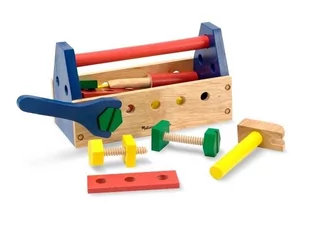 Melissa&Doug Drewniany Zestaw Małego Zestaw konstrukcyjnya 10494 - Zabawki konstrukcyjne - miniaturka - grafika 2