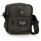 Paski - Pepe Jeans Leighton Bagaż- Torba kurierska Mężczyzna, czarny, Talla única, Mały pasek na ramię - miniaturka - grafika 1