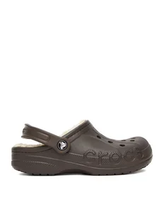 Crocs Klapki C-BAYA LINED CLOG 205969-206 Brązowy - Klapki i japonki damskie - miniaturka - grafika 1