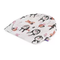 Kołdry i poduszki dla dzieci - Badum, Poduszka klin do wózka gondoli bawełna  Samoloty różowe - miniaturka - grafika 1