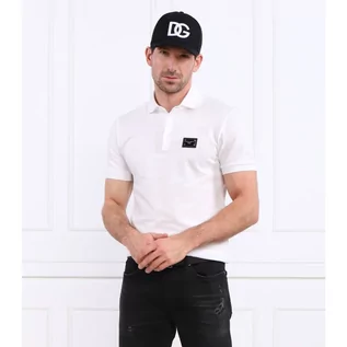 Koszule męskie - Dolce Gabbana Polo | Slim Fit - grafika 1