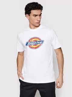 Koszulki męskie - Dickies T-Shirt Icon Logo DK0A4XC9WHX1 Biały Regular Fit - grafika 1