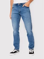 Spodnie męskie - Wrangler Jeansy Greensboro W15QJX21Y Niebieski Regular Fit - miniaturka - grafika 1