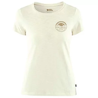 Koszulki i topy damskie - FJÄLLRÄVEN Fjallraven koszulka damska Forever Nature Badge T-shirt W biały Chalk White S F89877 - grafika 1