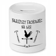 Skarbonki - Dla Florysty Skarbonka na Urodziny na Prezent z Nadrukiem ze Zdjęciem + Opakowanie na prezent (wzór 02) - miniaturka - grafika 1