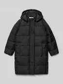 Kurtki i płaszcze dla dziewczynek - Płaszcz pikowany o kroju regular fit z odpinanym kapturem model ‘IRENE’ - miniaturka - grafika 1