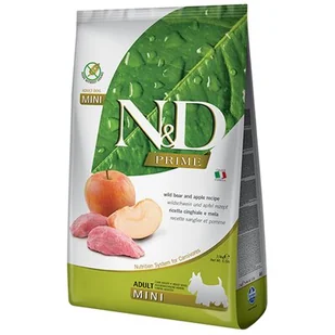 Farmina N&D BOAR&APPLE Adult MINI dog 2,5 kg - Sucha karma dla psów - miniaturka - grafika 1