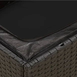 Narożny moduł sofy z poduszkami, czarny, polirattan Lumarko! - Sofy ogrodowe Narożny moduł sofy z poduszkami, czarny, polirattan Lumarko! - Sofy ogrodowe - miniaturka - grafika 9