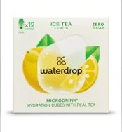 Soki i napoje niegazowane - Waterdrop Ice Tea Lemon 24g - miniaturka - grafika 1