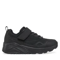 Buty dla chłopców - Sneakersy Skechers Uno Lite - Worlo 403651L/BBK Czarny - miniaturka - grafika 1